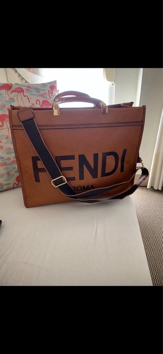 Bolso Fendi Roma Marrón Sin Estrenar