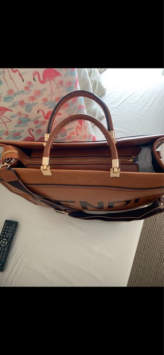 Bolso Fendi Roma Marrón Sin Estrenar