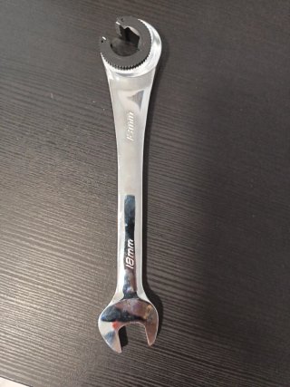 Llave Rápida Trinquete 18mm Cromovanadio