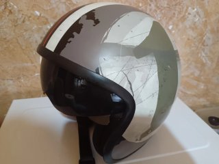 Casco Moto Jet Vintage Marca Nexon