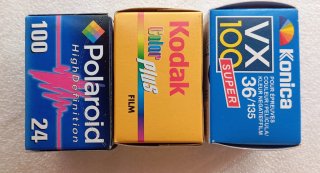 Carretes fotográficos. Lote de 10.