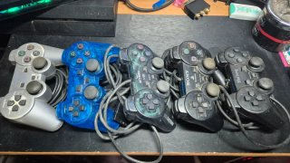 Lotto PS2 Fat e Slim Argento Blu