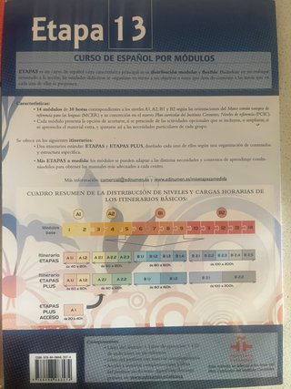 Curso Español Etapas 13 Módulos