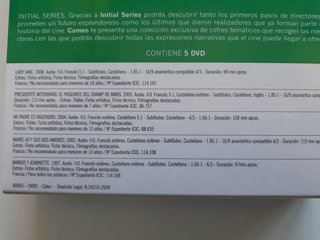 5DVD Robert Guédiguian, Initial series