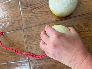 Bolas de agarre OCR con cuerdas