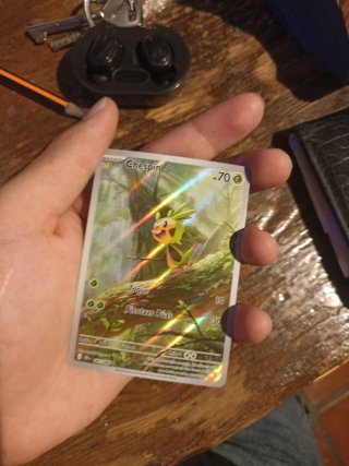 Carta Pokémon Chespin Básico 70 PS