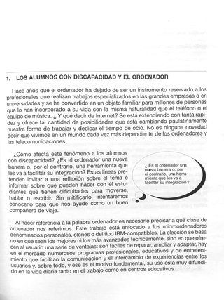 ORDENADOR Y DISCAPACIDAD GUÍA DE UTILIZACIÓN