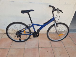 Bicicleta Montaña Infantil Azul