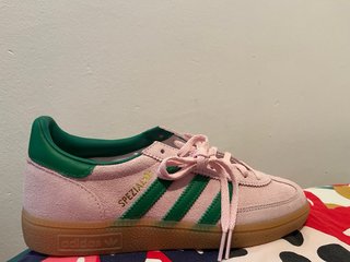 Zapatillas Adidas Spezial Rosa y Verde