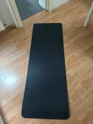 Esterilla de yoga negra