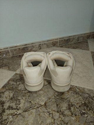 Zapatillas Bershka Hombre Beige/Blanco
