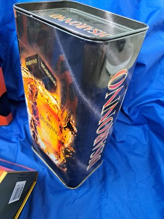 n. 4 scatole promo liquori Disaronno e Vecchia Rom