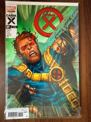Grapa Patrulla-X: caída de X 27 #150