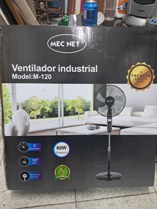 Ventilador Industrial Mec Net M-120 Pitencia 60w