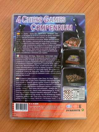 PC CD-ROM Dynamite 4 Chess Games Compendium
