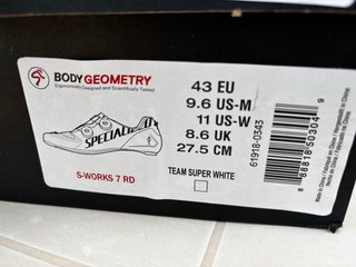 Zapatillas S-Works 7 Road Talla 43