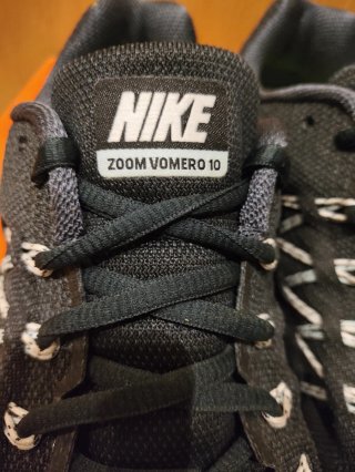 Zapatillas Nike Running Negras Plata