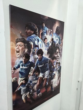 Quadro Maradona 40x60 cm