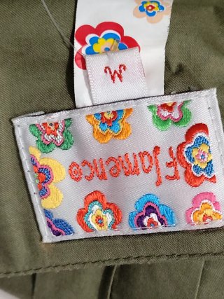 Falda militar bordada Flamenco