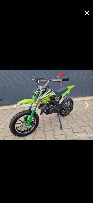 Moto dirt bike 49 cc para niños