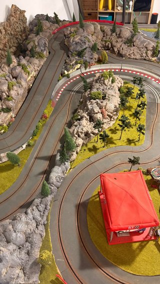 Maqueta Scalextric Completa