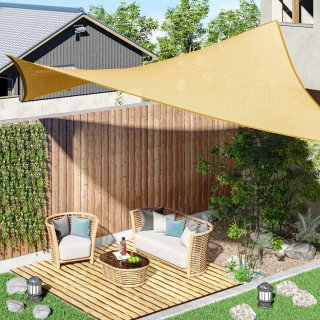 Toldo Vela Rectangular 4x3m Amarillo