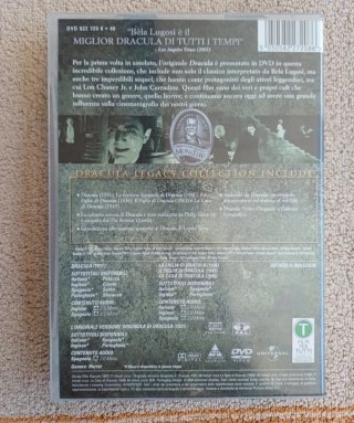 Dracula 5 film 3 DVD Legacy Collection
