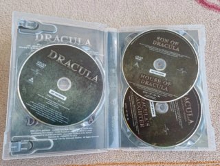 Dracula 5 film 3 DVD Legacy Collection
