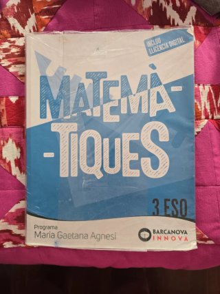 Matemàtiques 3 ESO