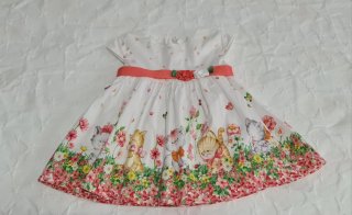 Vestido Mayoral 18 meses gatitos 86 cm