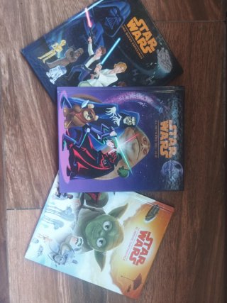 Colección de libros Star Wars