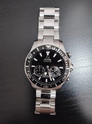 Reloj Jaguar Connected Negro y Plateado