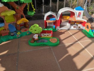 Lote Little People: Zoo, Granja y Estanco