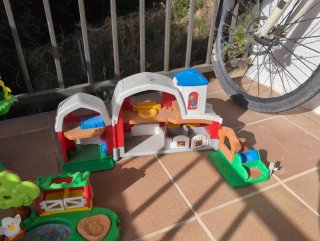 Lote Little People: Zoo, Granja y Estanco
