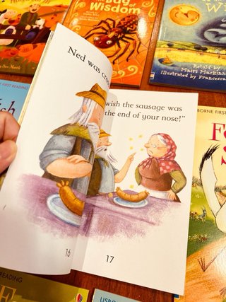 (4-7años)lote 10xlibros Usborne