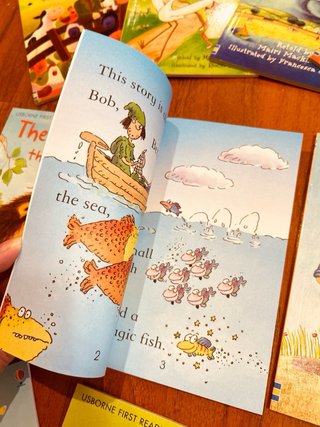 (4-7años)lote 10xlibros Usborne