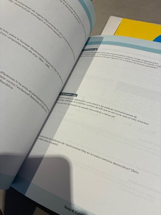 Història, 2 Batxillerat, Dual Quadern d'activitats