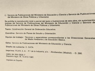 EDUCACION Y MEDIO AMBIENTE ACTIVIDADES Y EXPER.