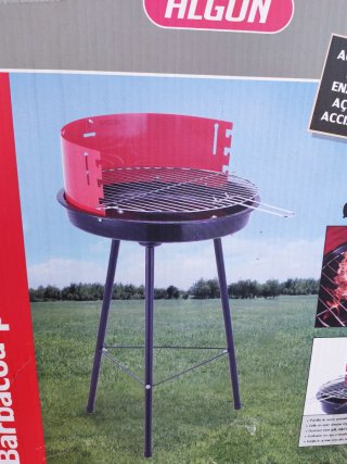 Barbacoa de Carbón ALGÓN Ø42 cm