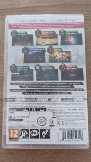 Nintendo Switch Live A Live precintado Ed. Español