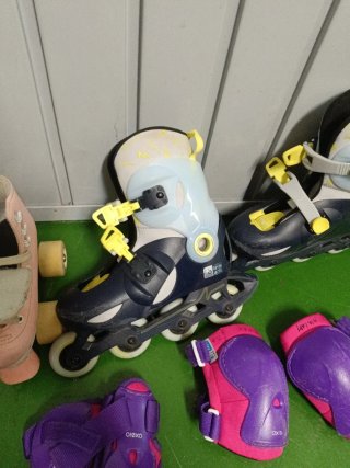 Patines en línea T32-34 y artísticos T26-28