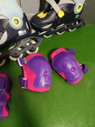 Patines en línea T32-34 y artísticos T26-28
