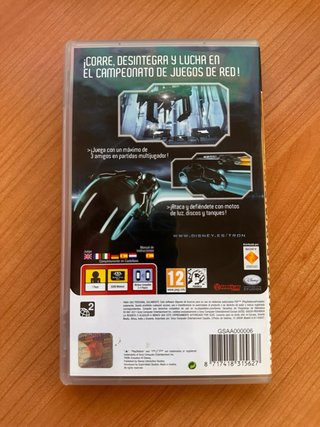 PSP Tron Evolution Disney