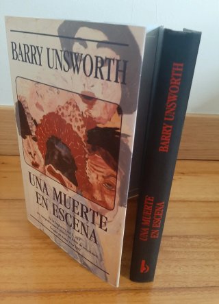 Una muerte en escena de Barry Unsworth (tapa dura)