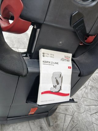 Silla de coche Britax Römer negra