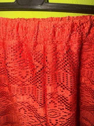 Chaleco y pantalon naranja