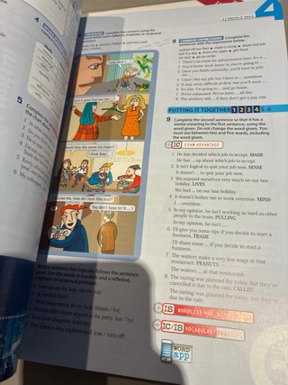 Libro Advantage 2 Batxillerat Inglés