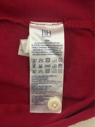 Polo Pedro del Hierro Manga Larga Talla M
