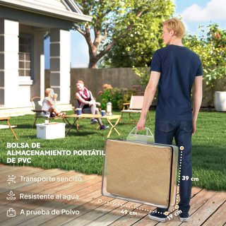 Toldo Vela HDPE 4x6m Anti-UV
