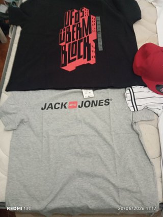 Lote 10 Camisetas Jack Jones Tallas M y S